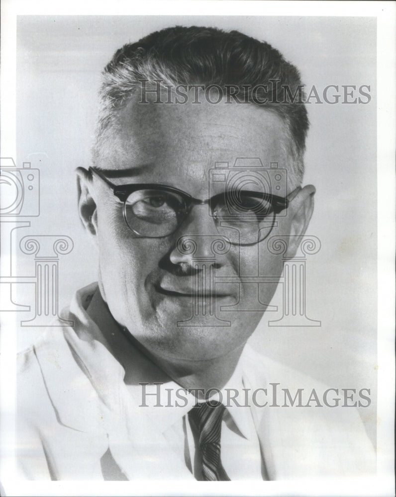 1971 Dr. Mark H Lepper Executive Vice President for Rush - Historic Images