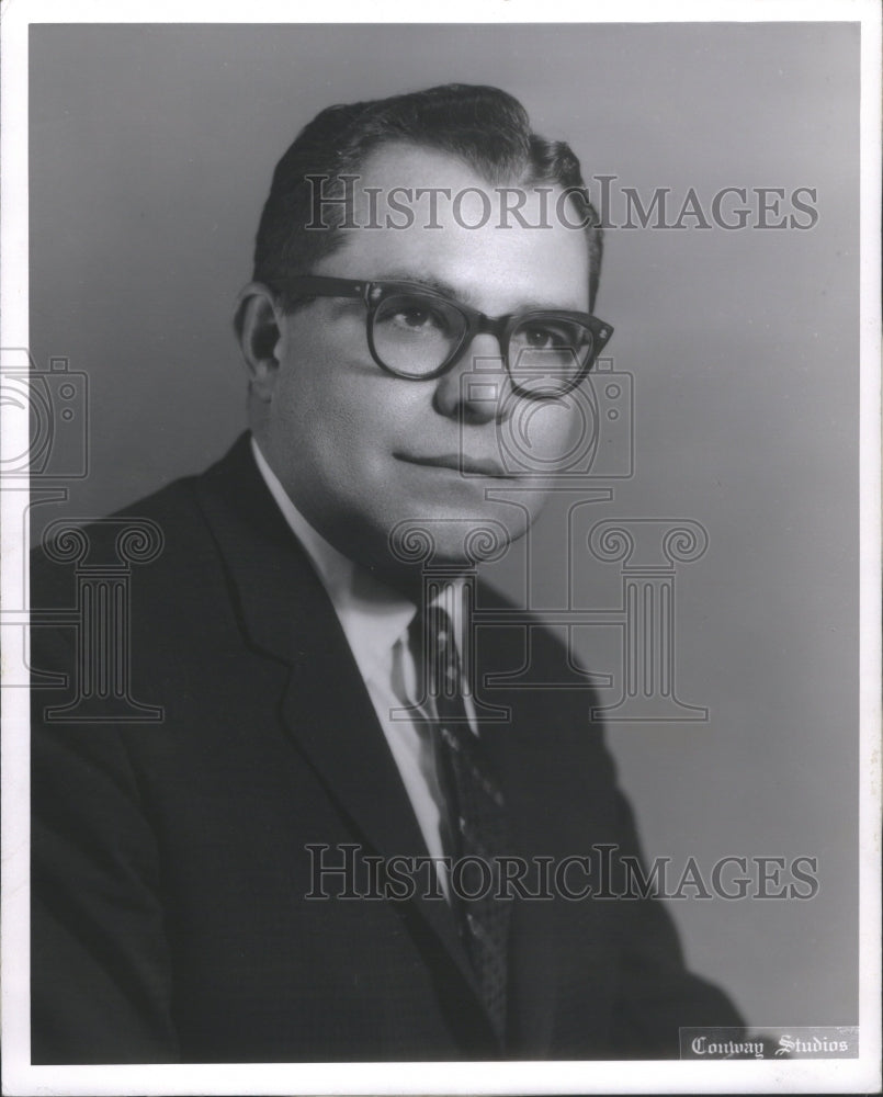 1963 Press Photo Willem J. Le Roux Director of Information South African Embassy - Historic Images
