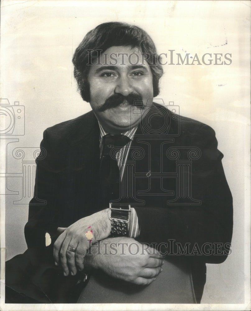 1973 Louis Lerner Newspaper Publisher - Historic Images