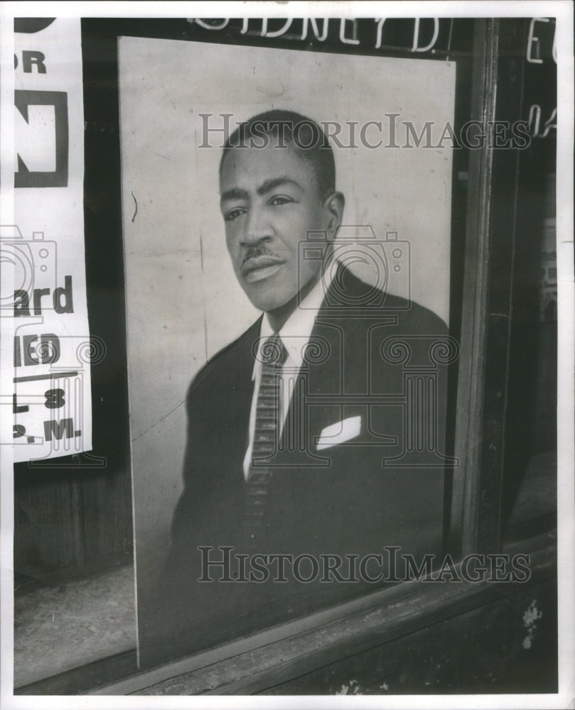 1958 Press Photo Ben Lewis (portrait) elected as alderman.- RSA66775 - Historic Images