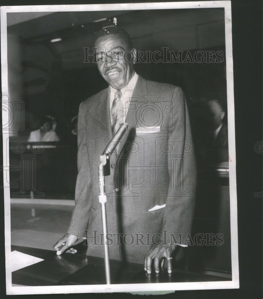 1959 Press Photo Ald Benjamin Lewis Bob Kotalik New Alderman Council- RSA66787 - Historic Images