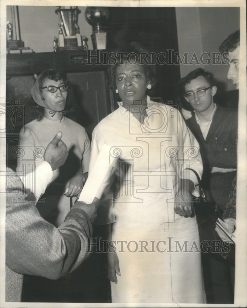 1965 Mrs. Lucy J. Lewis Candidate For Alderman In Chicago 28th Ward - Historic Images