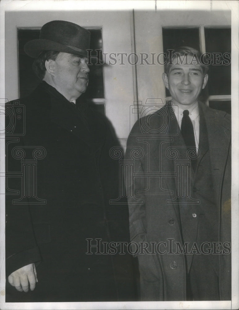 1948 Press Photo John L. Lewis Jr.  Regular Corps of US Public Health Service - Historic Images