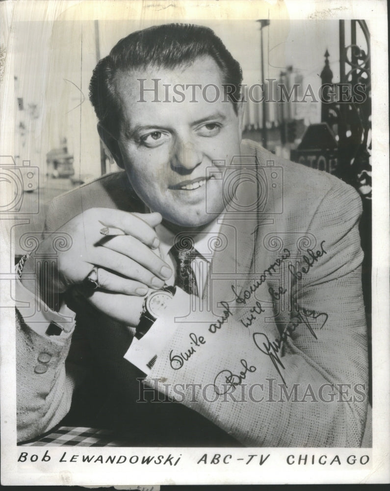 1962 Bob Lewandowski actor producer at ABC-TV - Historic Images