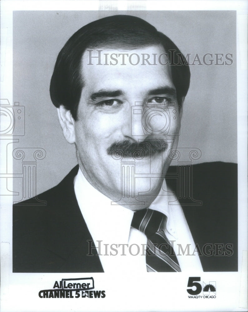 1984 Al Lerner Channel 5 News-Historic Images