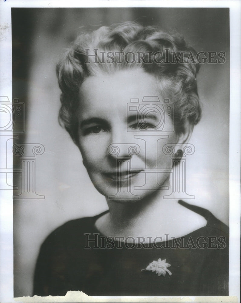1965 Mrs. Lucile Petry Leone Chief Nurse Illinois League Nursing - Historic Images