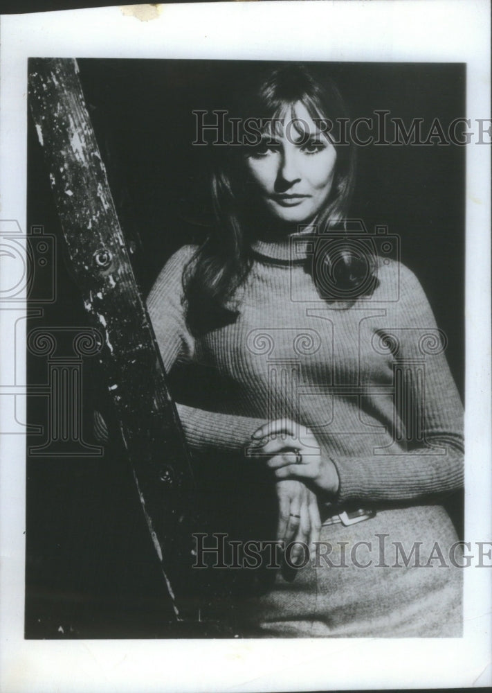 1972 Press Photo Actress Nancy Leonard- RSA67209- Historic Images