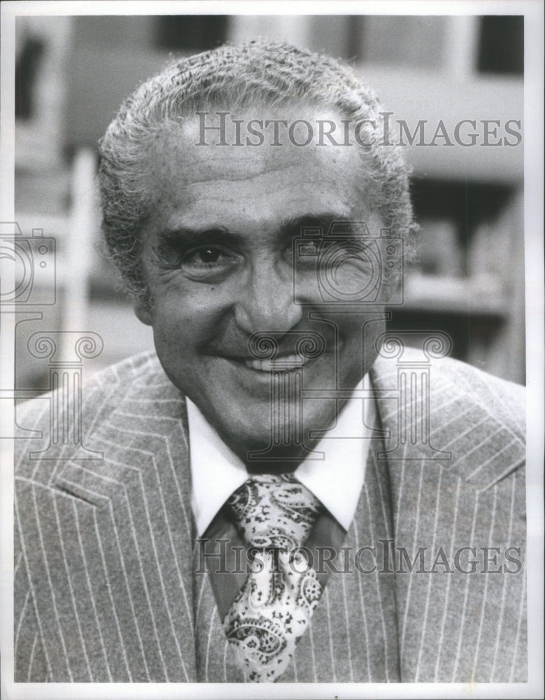 1975 Sheldon Leonard title role gambler Businessman Broadway - Historic Images