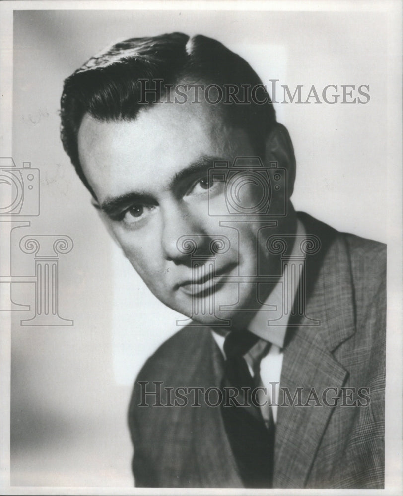 1967 John Drury WGN newscaster Radio Snap-Historic Images