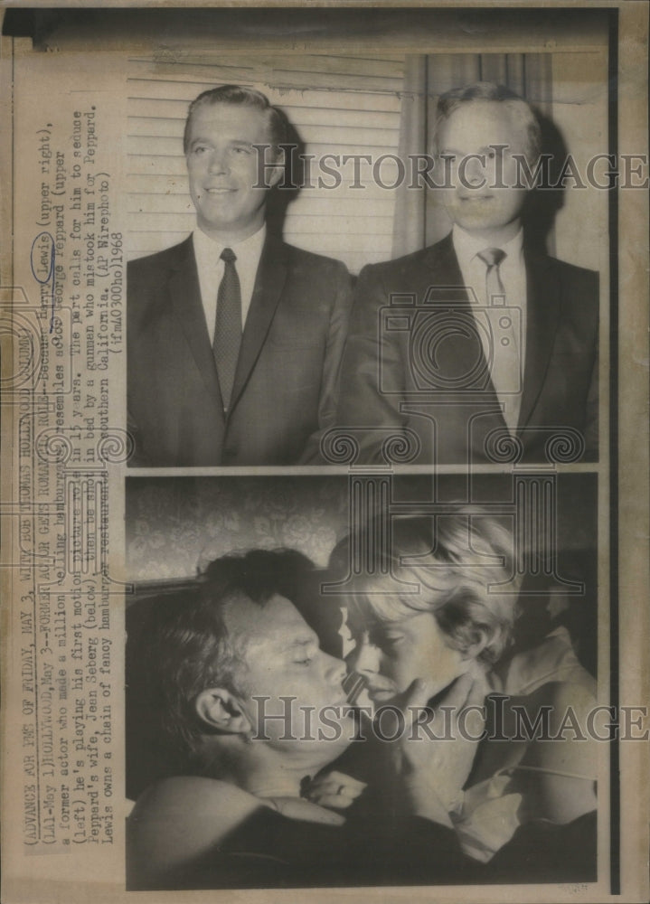 1968 Harry Lewis Actor Million Hamburgers-Historic Images