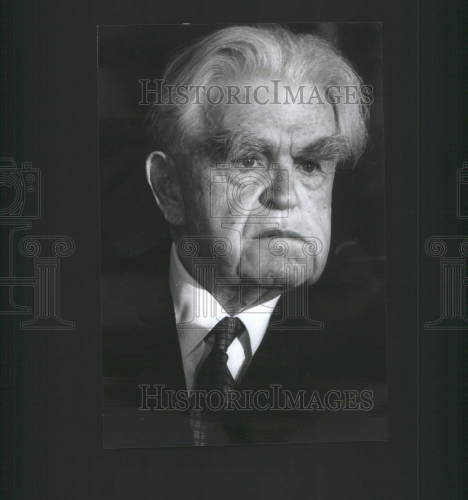1989 Former Pres of the United Mine Workers, John L. Lewis - Historic Images
