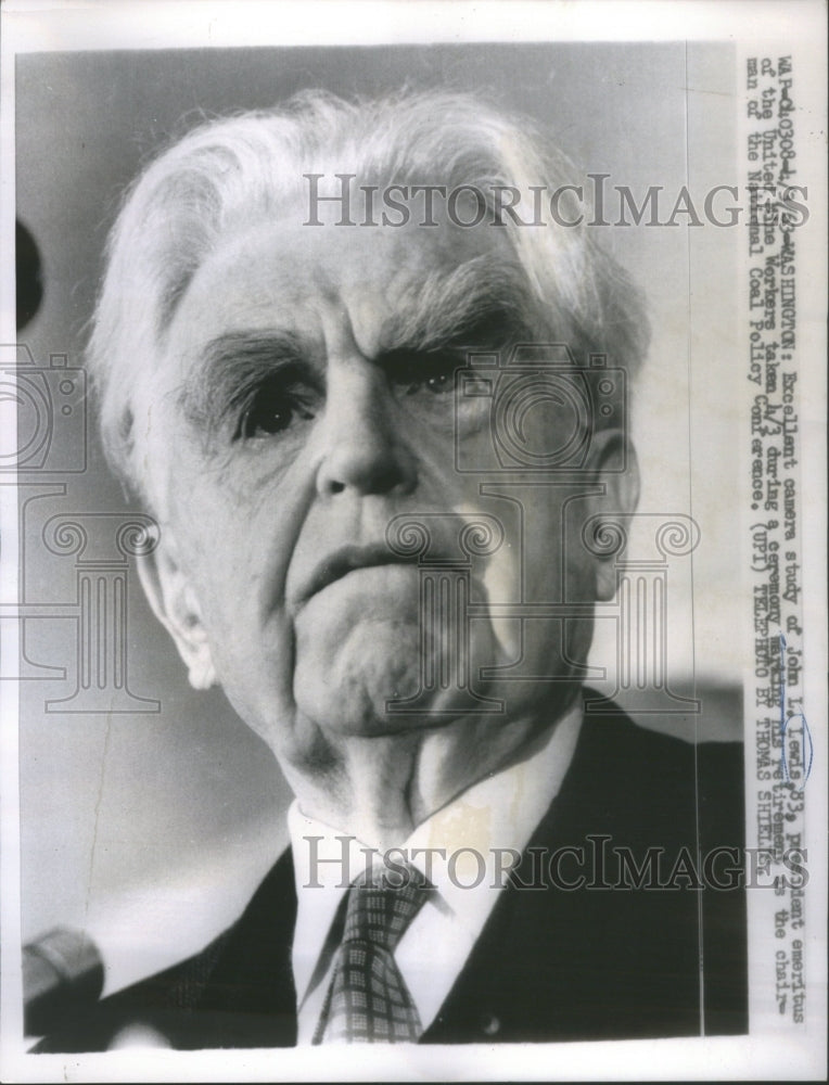 1963 United Mine Workers President John L Lewis Retirement - Historic Images