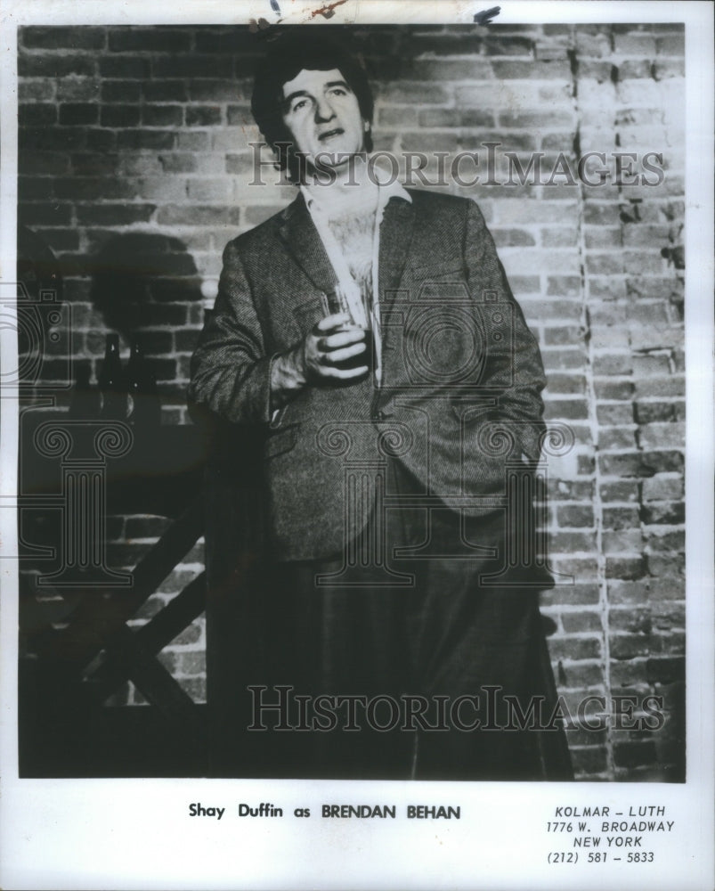 1974 Shay Duffin as Brendan Bean Comedy - Historic Images