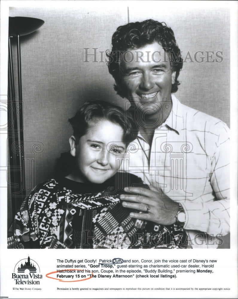 Duffys Goofy Patrick Duffy Conor Disney-Historic Images