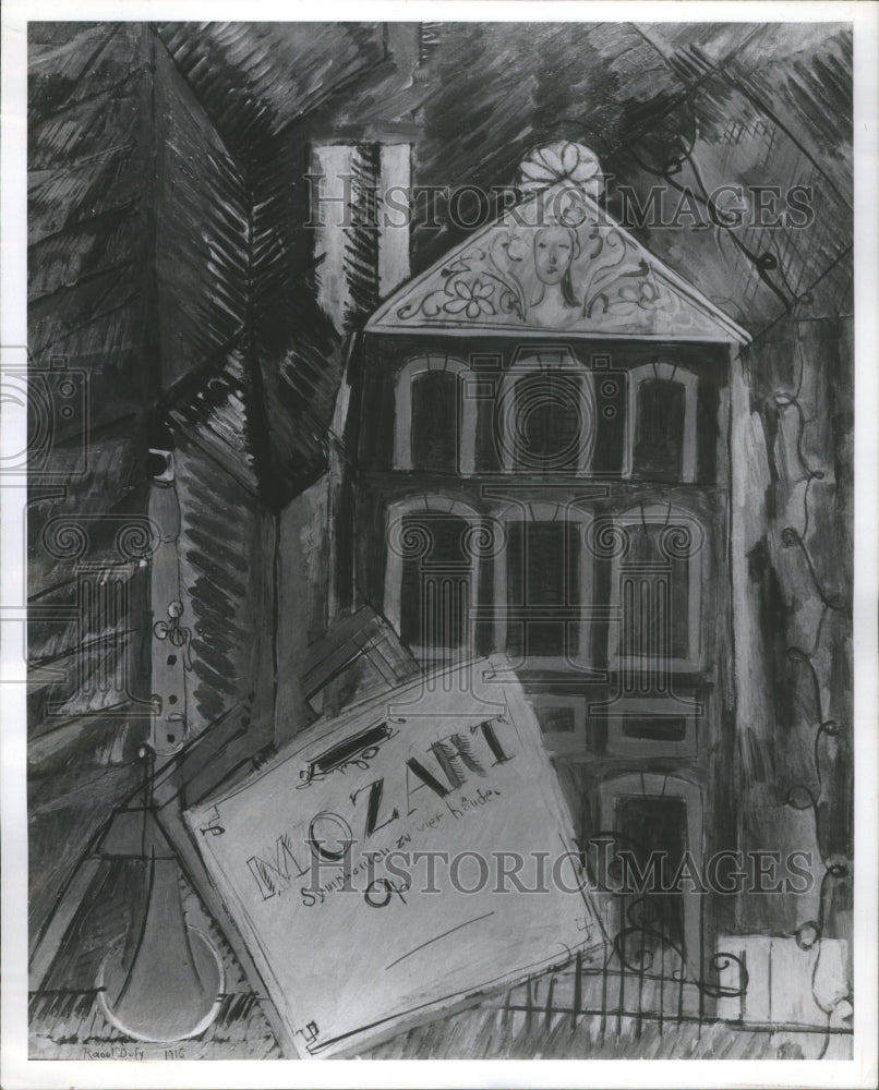 1966 School Paris Paintings Florene May Schoonborn Samuel Marx - Historic Images