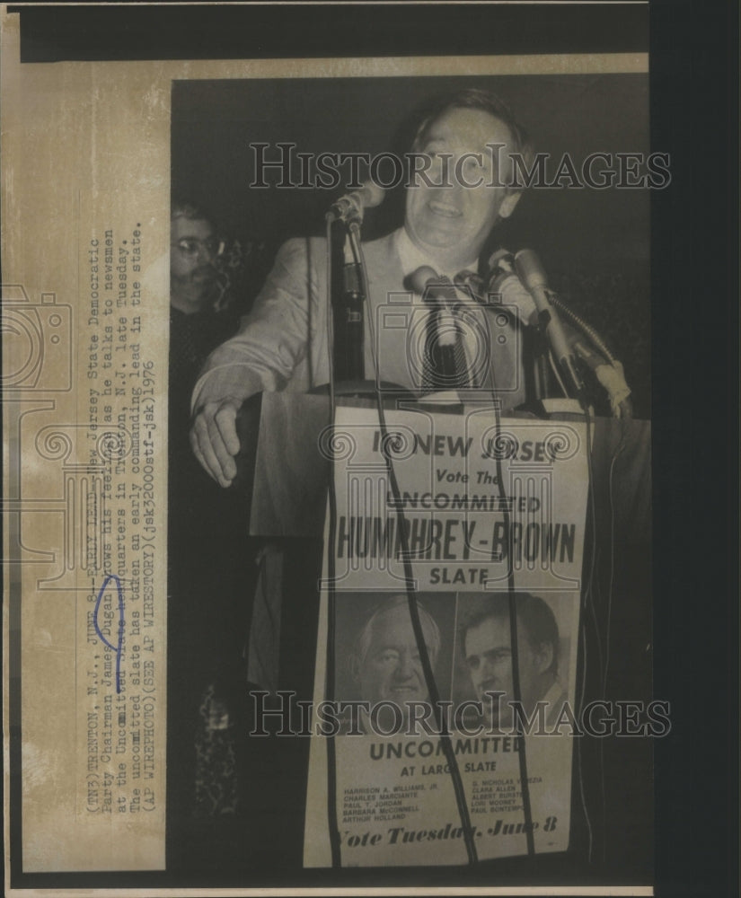 1976 New Jersey Democratic party James Dugan - Historic Images