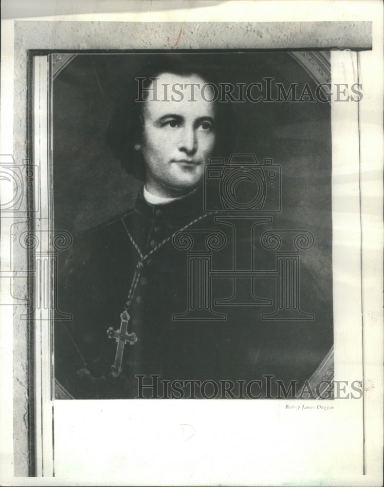 1966 James Duggan was a prelate of the Roman Catholic Church - Historic Images