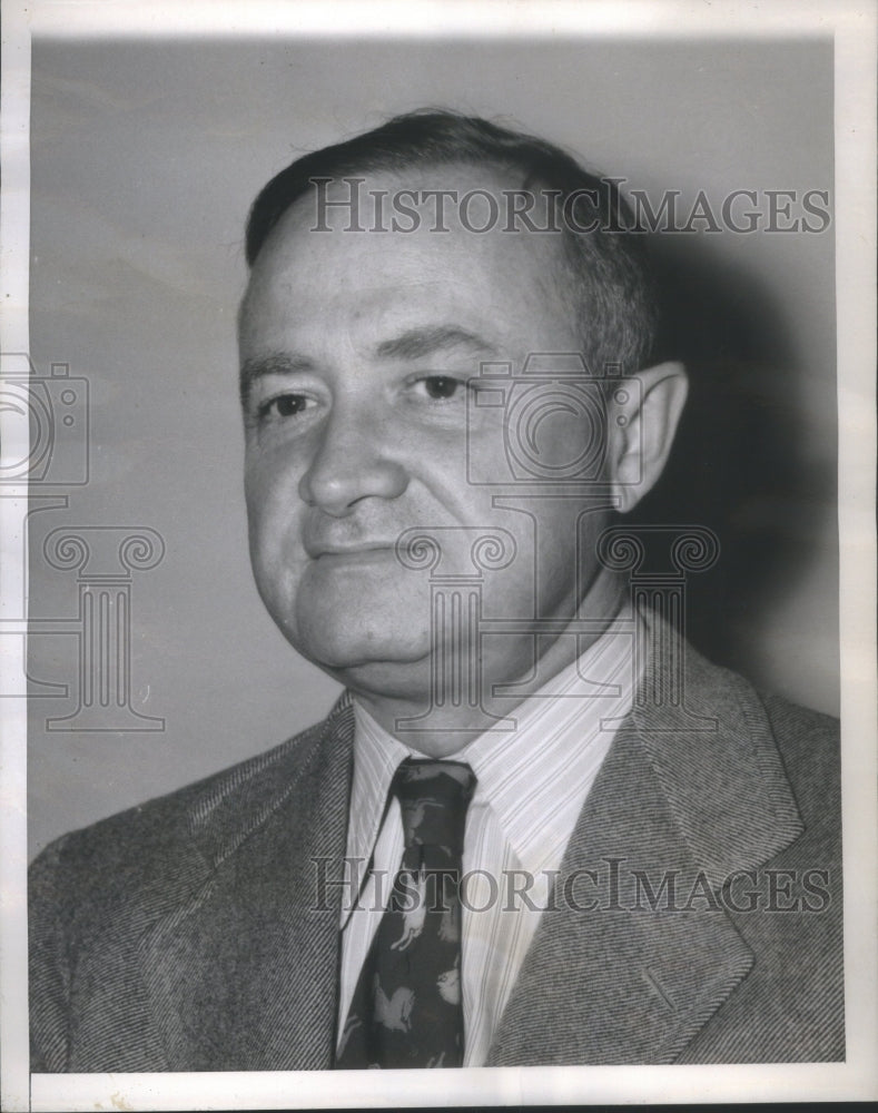 1945 Carl Carmer Author, Editor, And Instructor Syracuse University - Historic Images