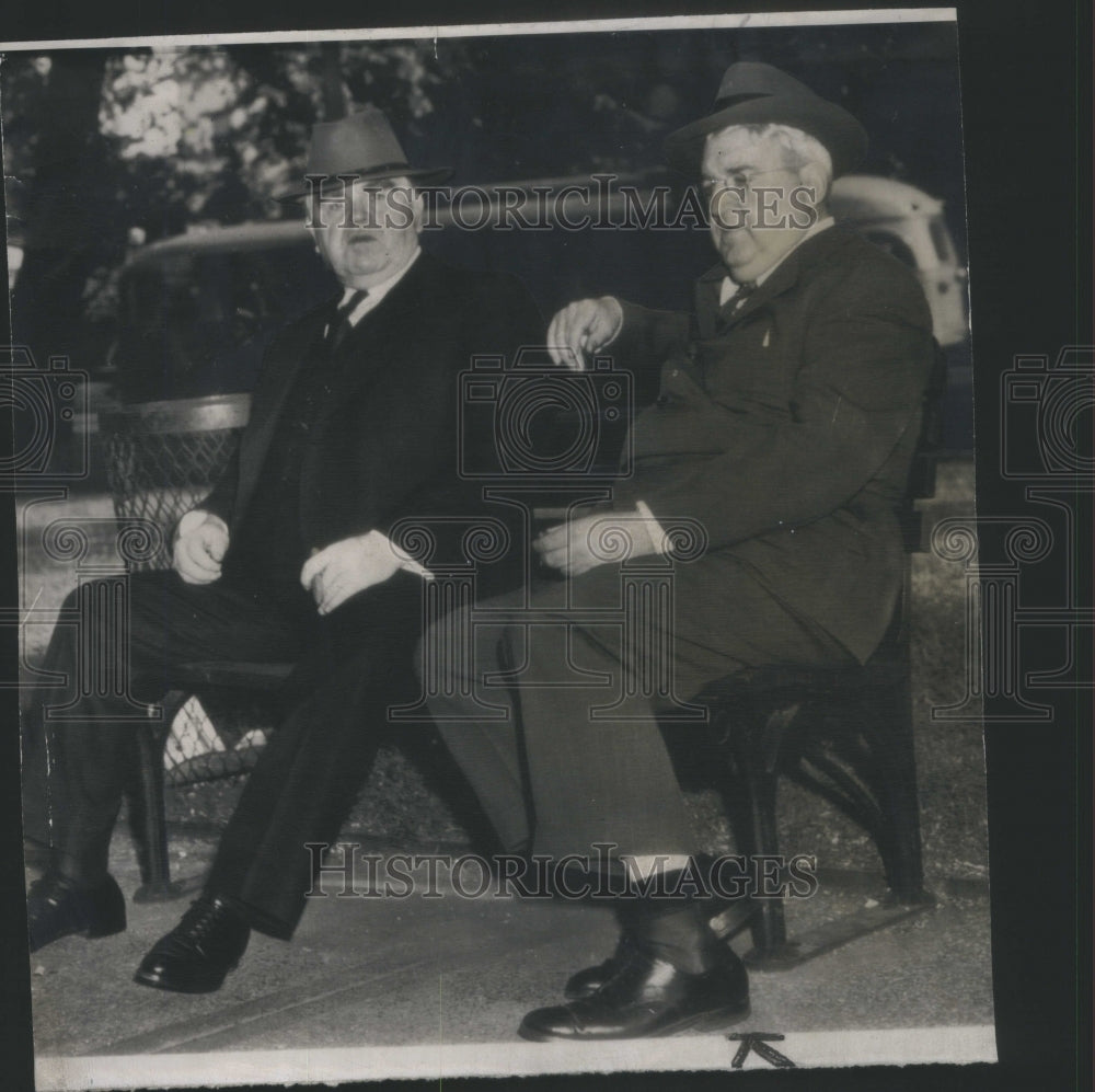 1946 Lewis O Neill  Bench John L Lewis Charles - Historic Images
