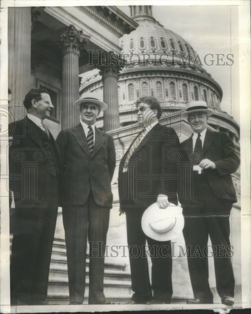 1930 Press Photo John Llewellyn Lewis- RSA68085 - Historic Images