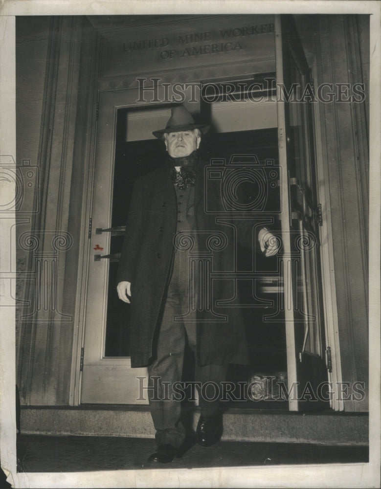 1947 John Lewis President United States Mine Workers - Historic Images