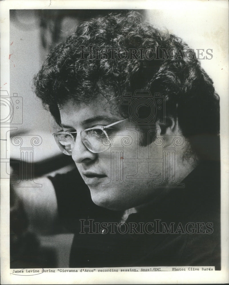 1973 James Lawrence Levine American conductor pianist - Historic Images