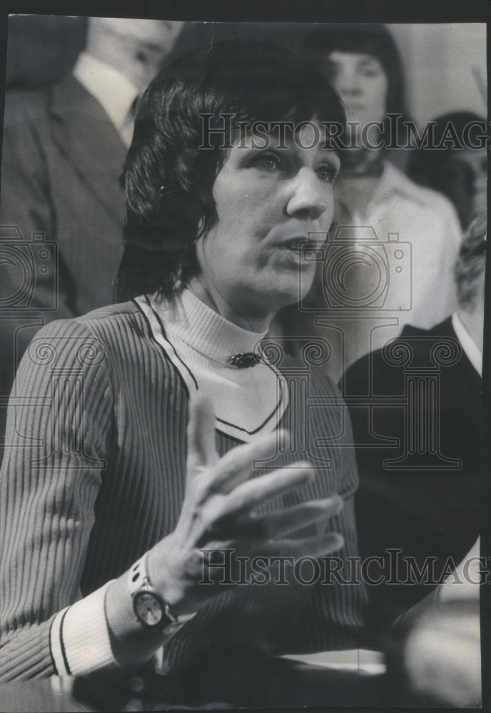 1975 Joan G. Anderson Runs For Lutenient Governor - Historic Images