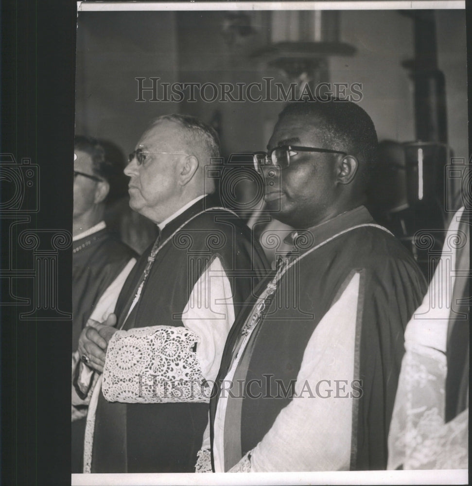 1965  Abel Caillouet Orleans John Kodwo Amissah Roman Ghana Catholic - Historic Images