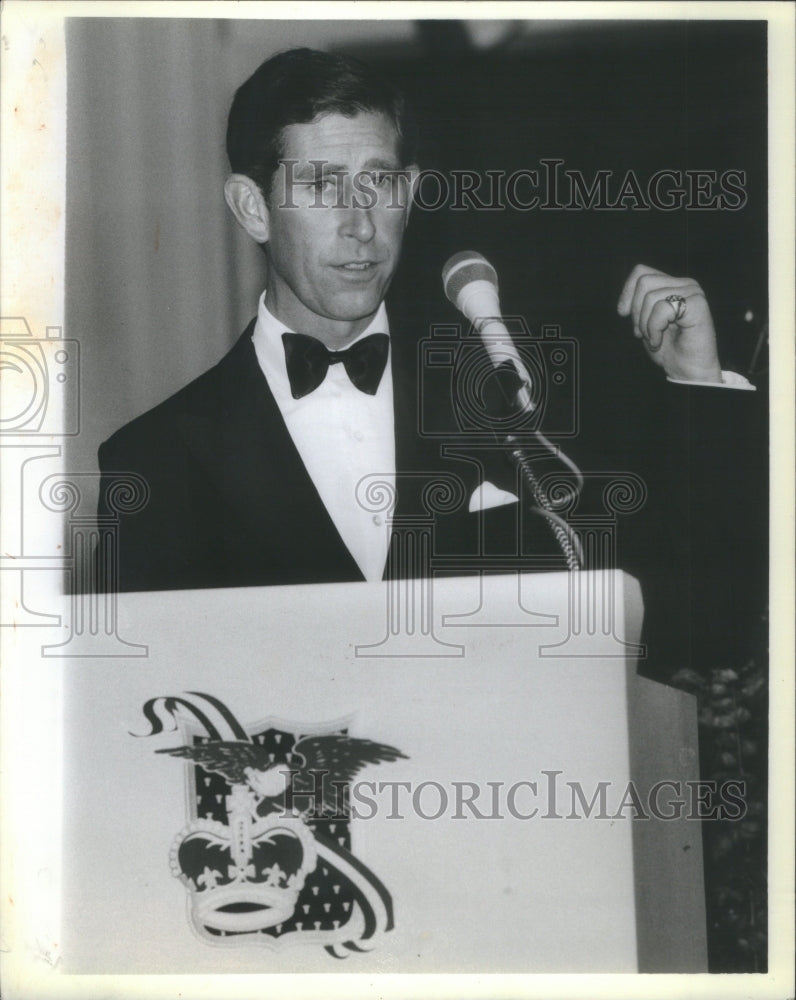 1987 England&#39;s Prince Charles Of Wales During Press Conference - Historic Images