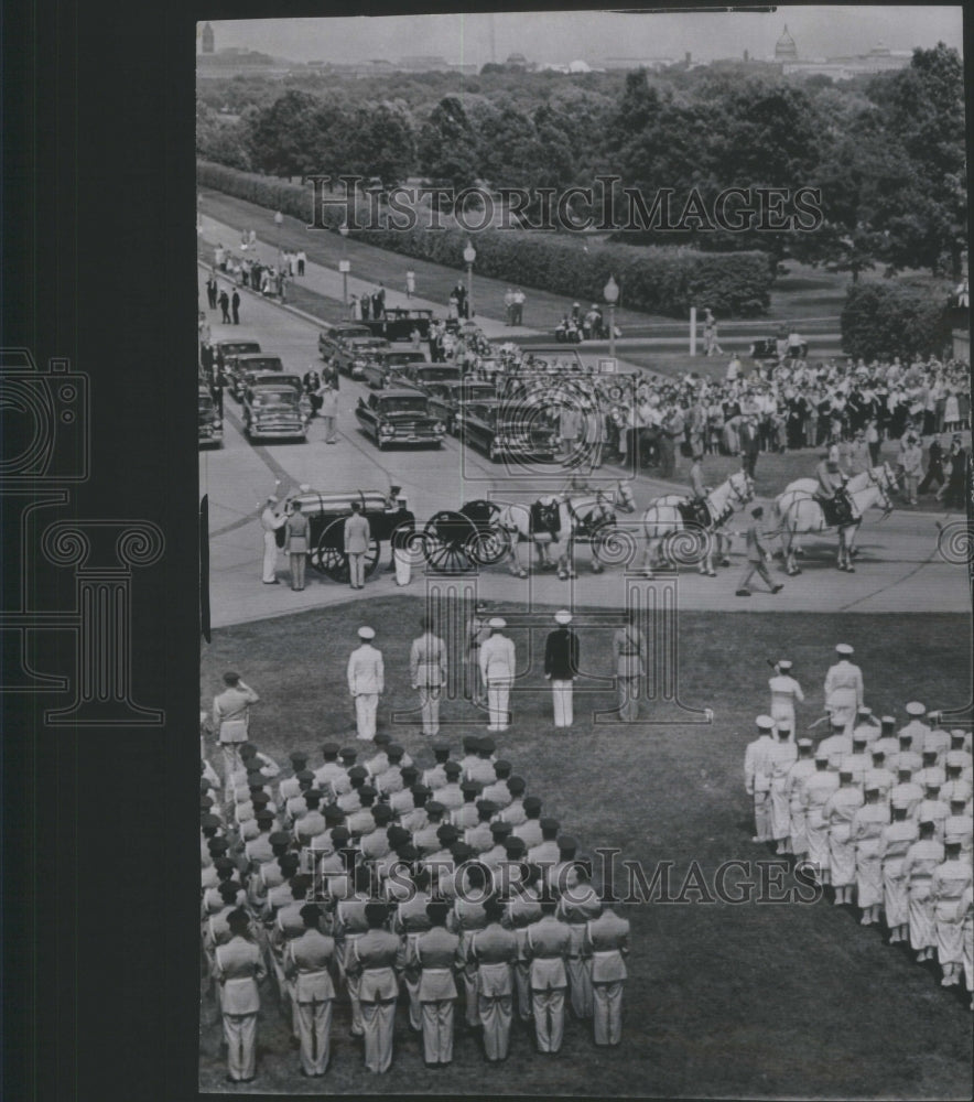 1959 Funeral At Arlington National Cemetery Of John Foster Dulles - Historic Images