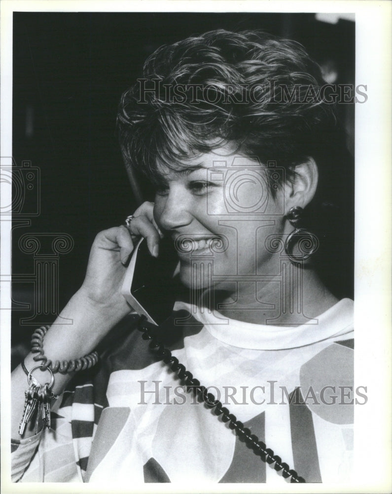 1987 Jacqueline Carbone Manager McMahan Lincoln Park - Historic Images