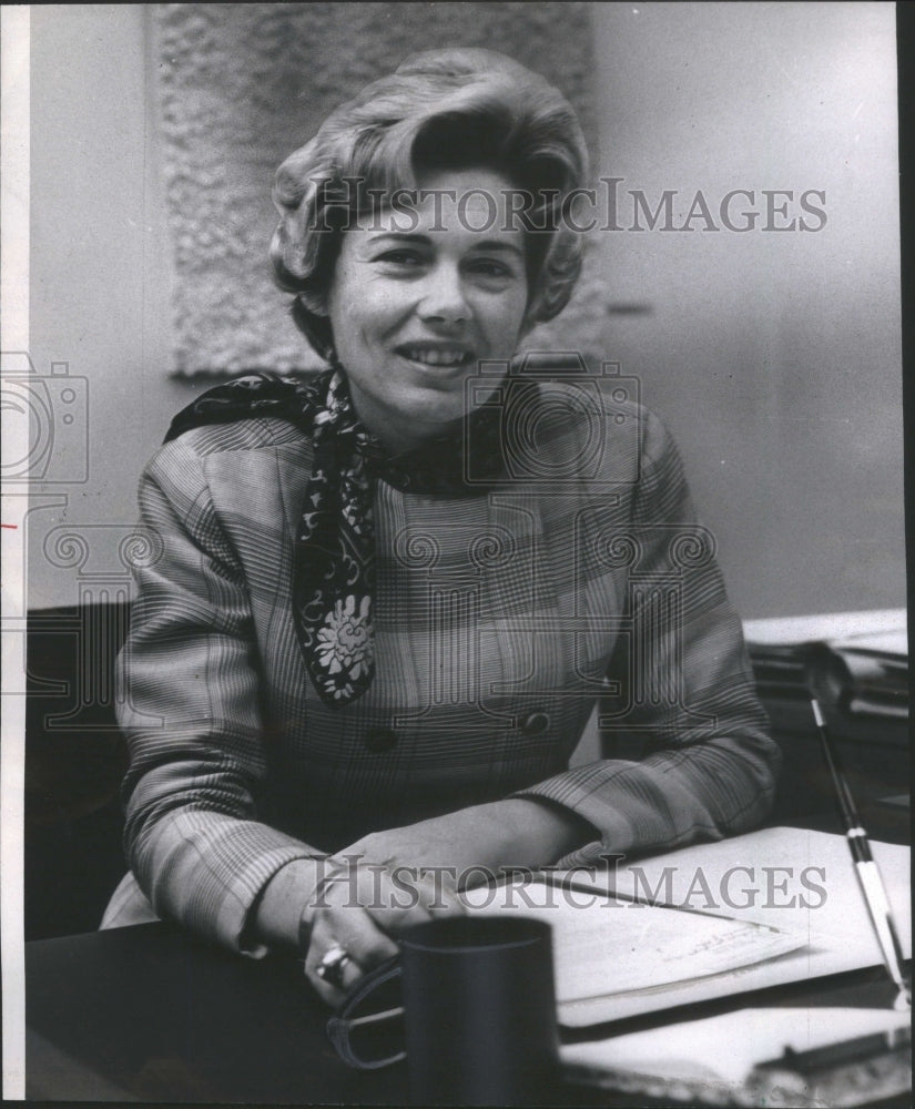 1970 Mrs. Claude Carney, candidate for Illinois Legislature-Historic Images