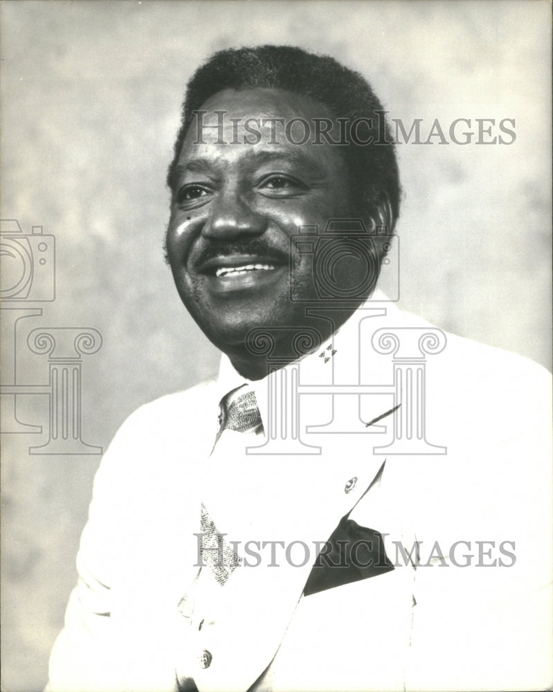 1980 Albert Chesser Sr Chicago Senator - Historic Images