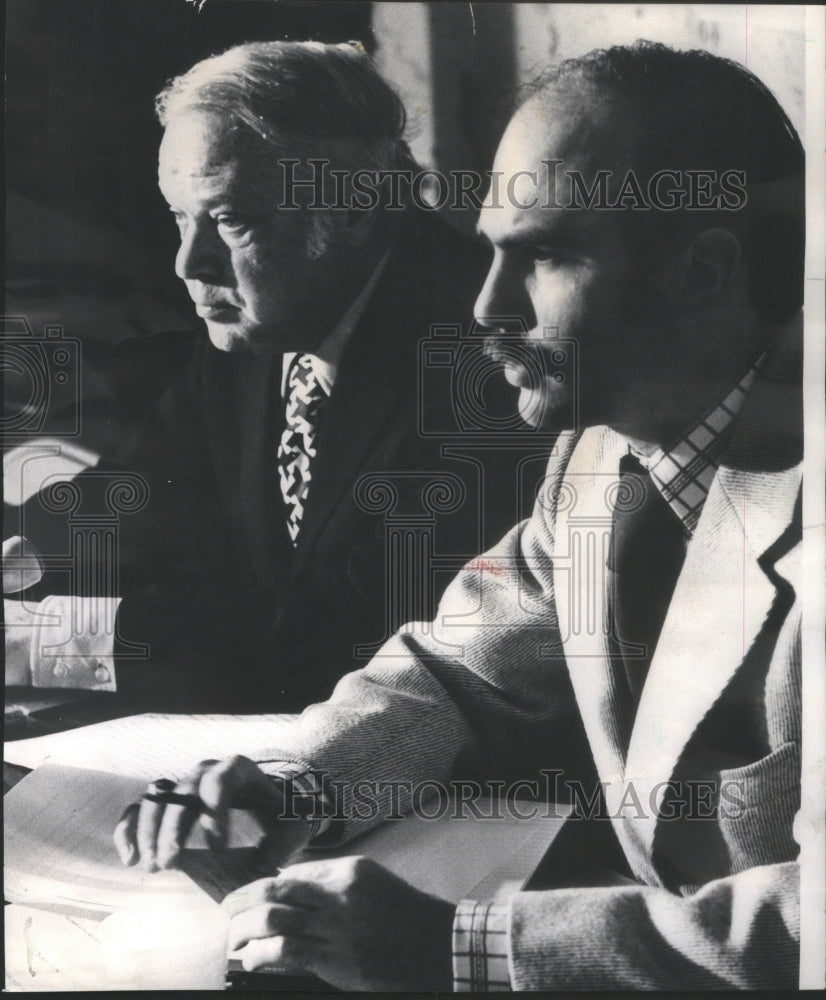 1972 Illinois State Senator Robert Cherry - Historic Images