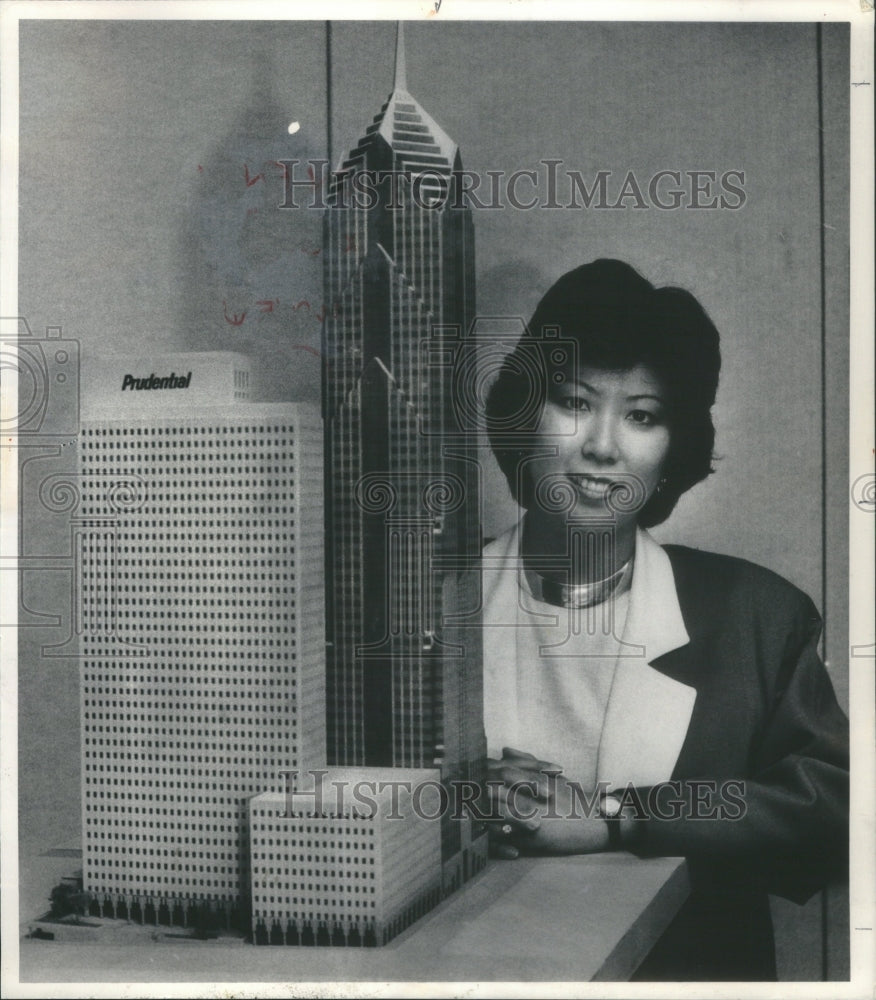 1987 Pricilla Ching, Prudential coordinator - Historic Images