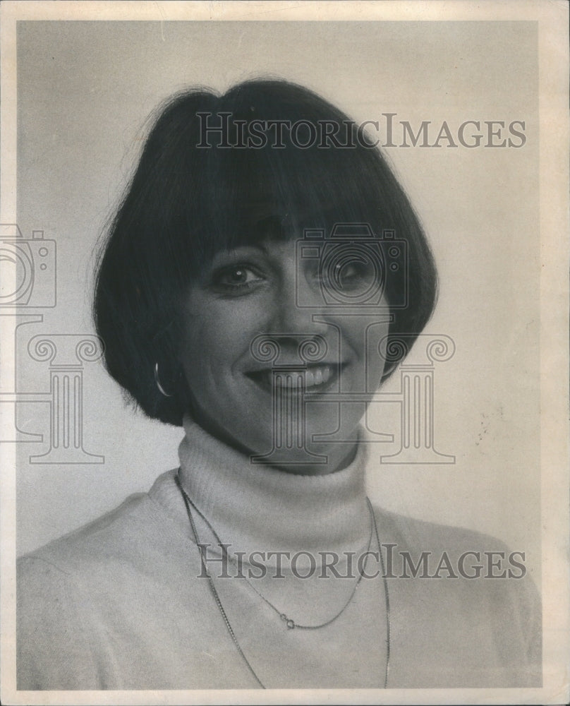 1976 Press Photo Kathryn Christensen Daily News Feature Writer - Historic Images