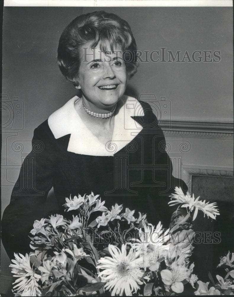 1965 Joseph Christensen Wife Chairman President Women's Board - Historic Images