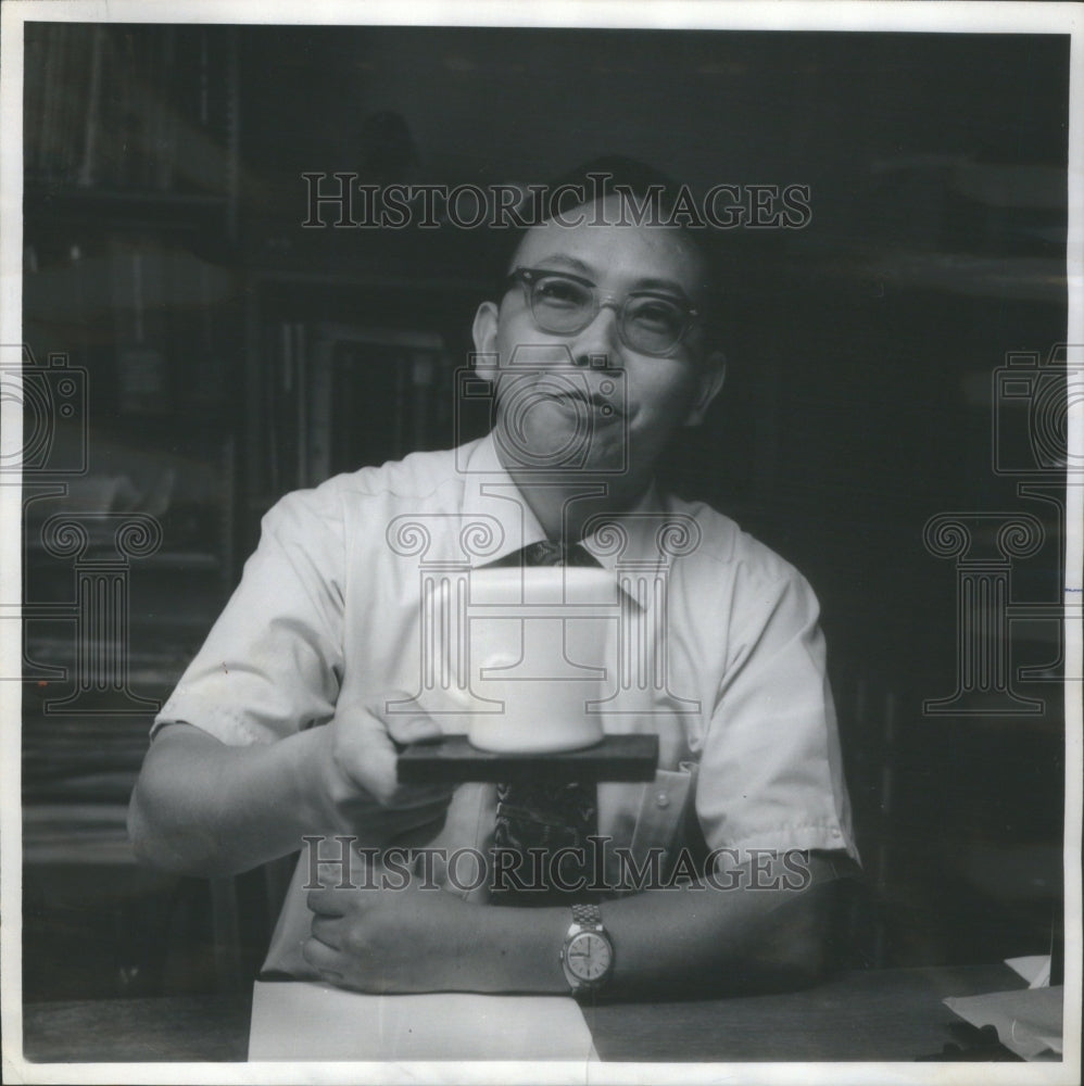 1973 Poo Chow Assistant Professor Wood Science University Illinois - Historic Images