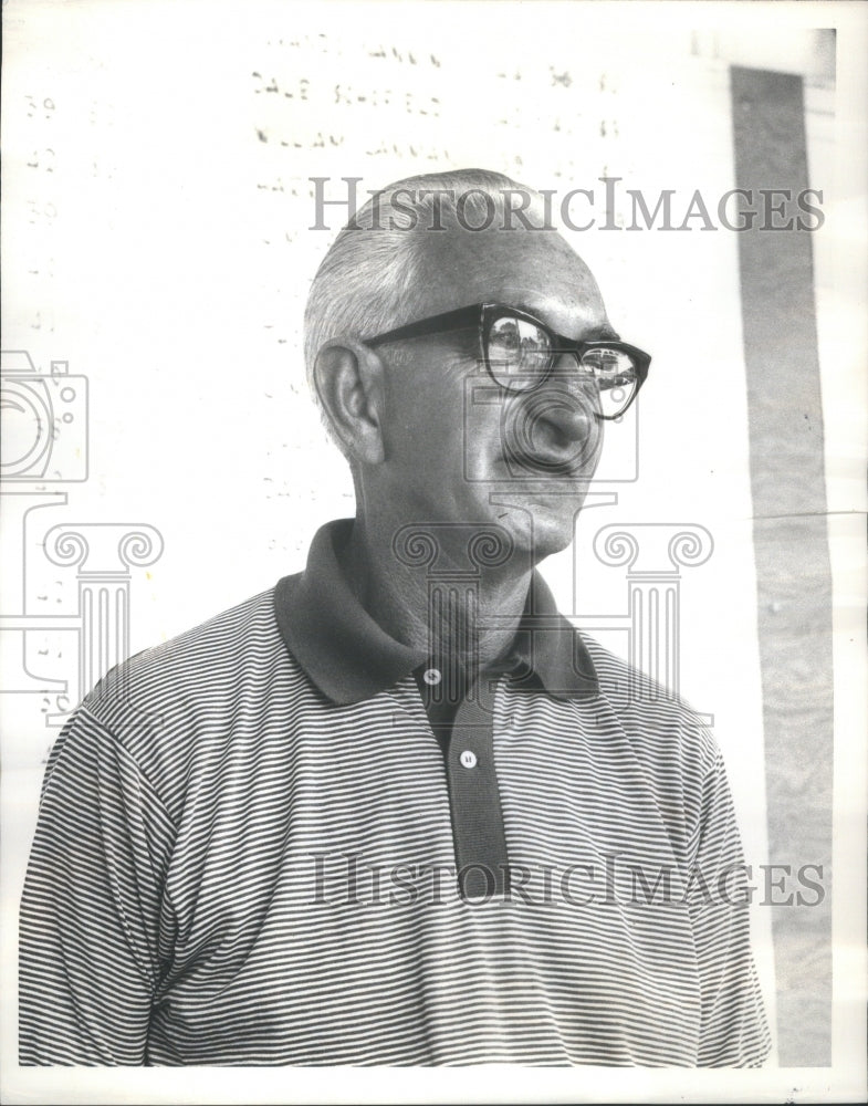 1964 Press Photo John Chovanec Field Director CDGA State Golf- RSA69765 - Historic Images