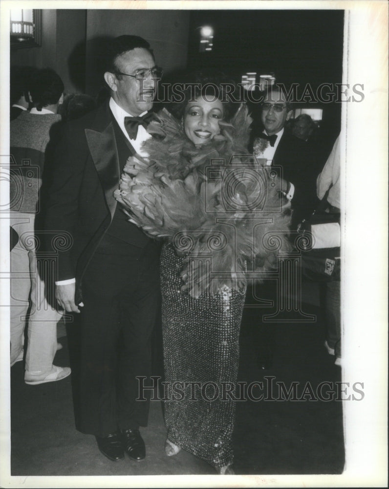 1985 Betty Brown escorted Lloyd Brown Channel 9 - Historic Images