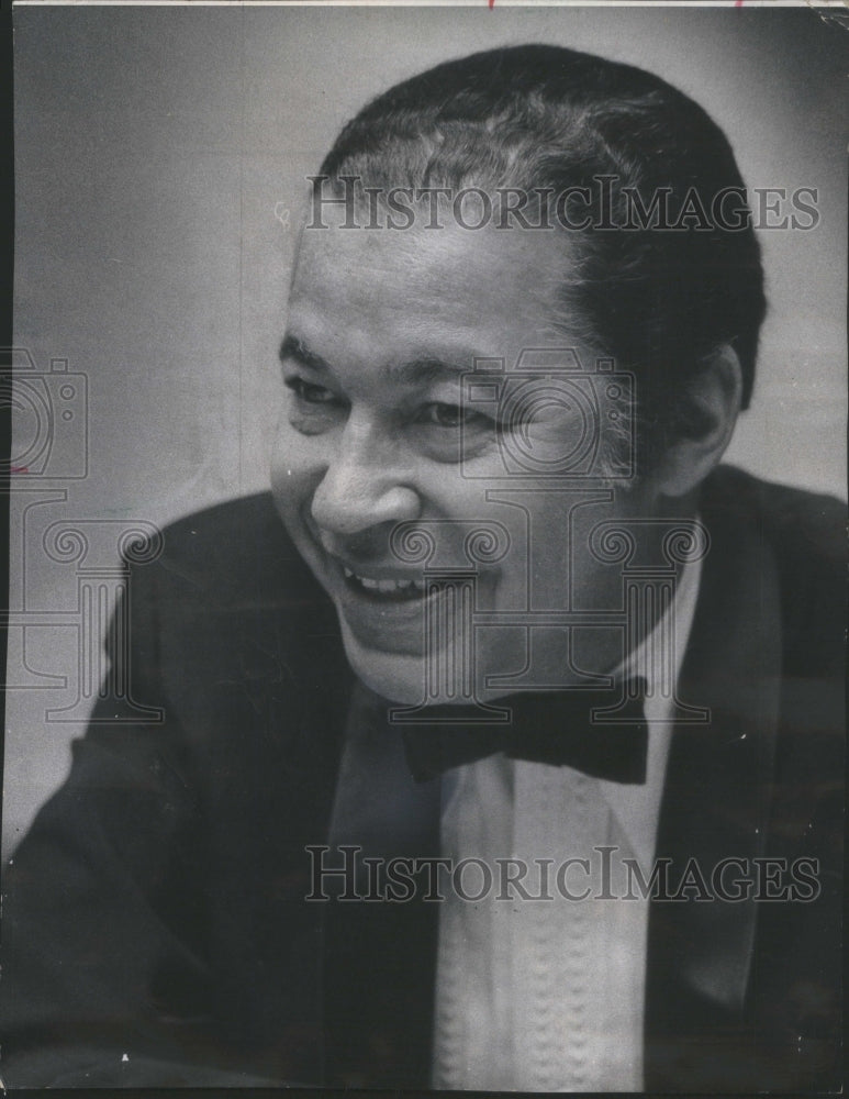 1974 Senator Edward W. Brooke (R-Mass.) Speaking In Chicago-Historic Images