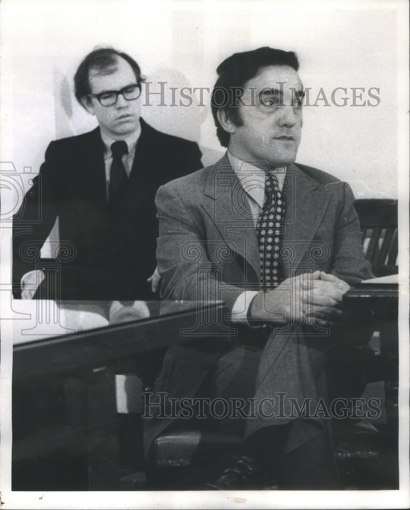 1973 Press Photo Thomas J Murphy Executive Director Liquor Control Commission - Historic Images