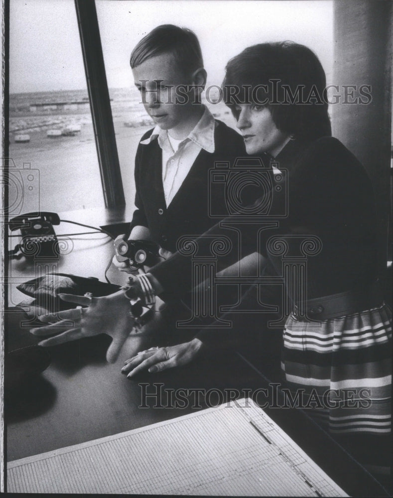 1972 Photo Carolyn Archer American Airlines Supervisor Of Customer Relations - Historic Images