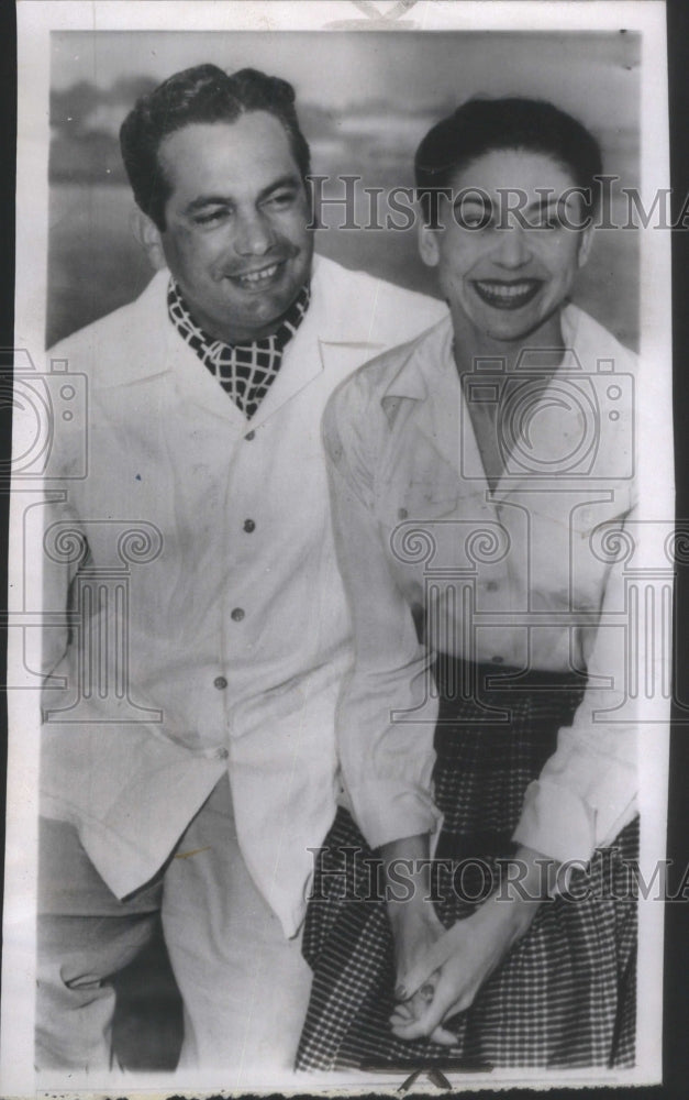 1959 Roberto Arias, Former Panamanian Ambassador To Britain & Wife - Historic Images