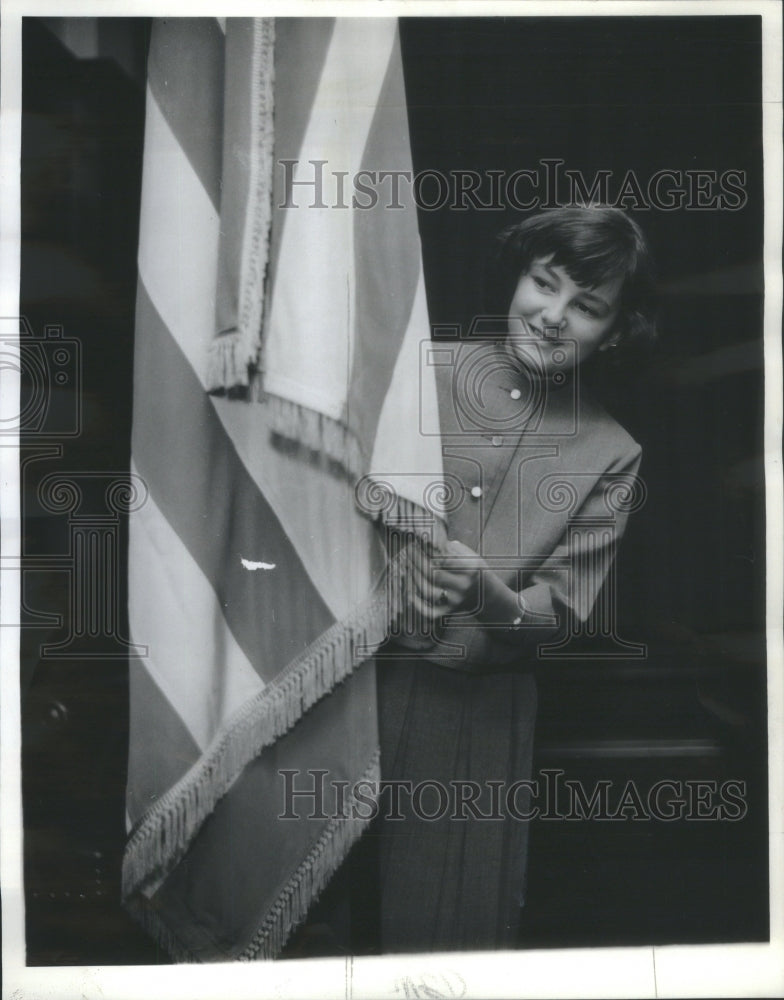 1964 Beatrice Elsa Arkema Naturalized American Citizen - Historic Images