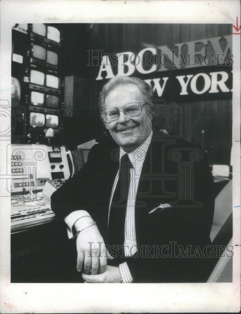 1981 Roone Arledge ABC News President - Historic Images