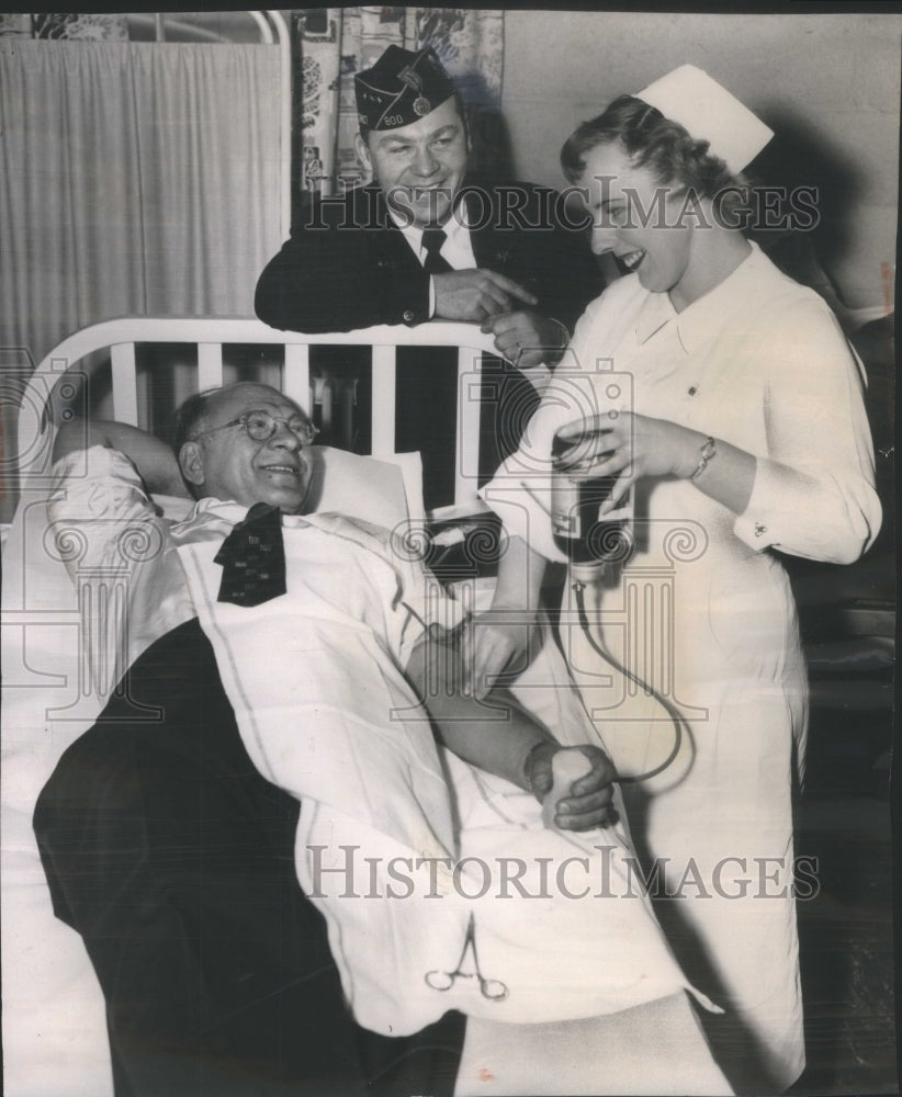 1954 Jack Aronfeld Hines hospital Commander Bourbaki Fern Remington - Historic Images