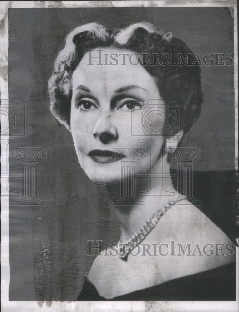 1953 Mme Louis Arpels Paris New York - Historic Images