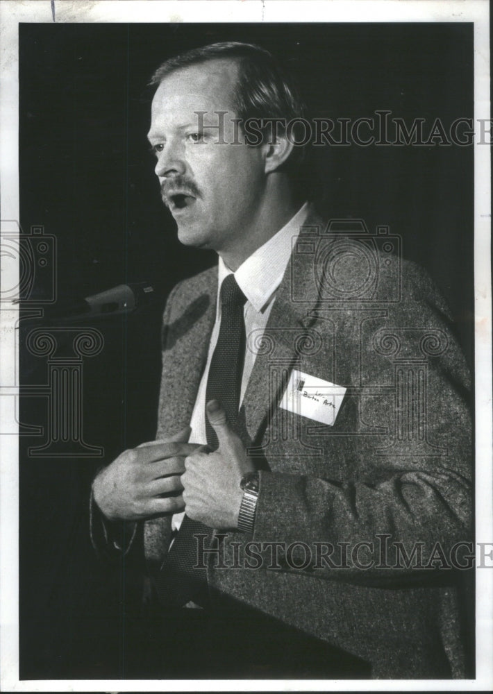 1980 Burton Lee Artz Illinois State Senator Candidate - Historic Images