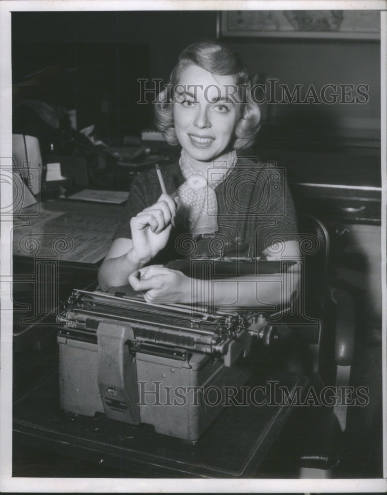 1955 Joyce Brothers American Psychologist Television Personality - Historic Images